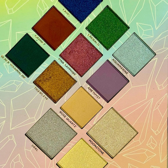 Pacifica Other - Pacifica Love Stoned Crystal Eyeshadow Palette Jewel Vegan